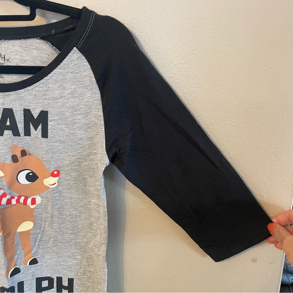 Team Rudolph the Red-Nosed Reindeer Tee Juniors size M 7/9 - Picture 5 of 8